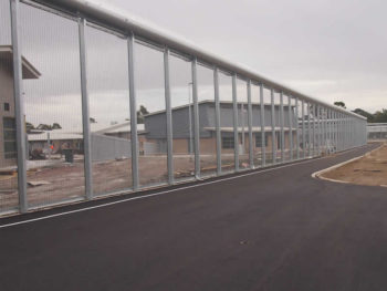 malmsbury prison 358 mesh high security fencing
