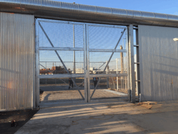 High Security for Sally Port