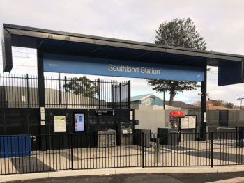 Southland Station Rail fencing
